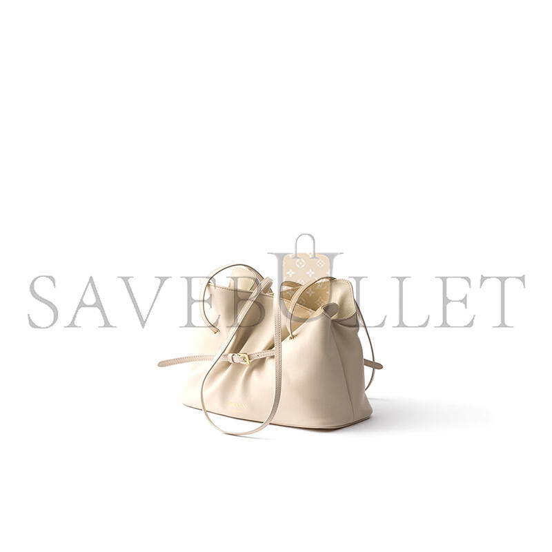 PRADA DADA SMALL NAPPA LEATHER BAG 1BG586 (25*18.5*11cm)